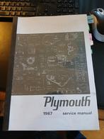 Plymouth Workshop-handleiding 1967, Antiek en Kunst, Curiosa en Brocante, Ophalen of Verzenden