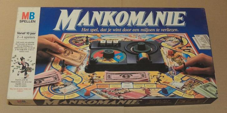 Mankomanie, Hobby en Vrije tijd, Gezelschapsspellen | Bordspellen, Gebruikt, Een of twee spelers, Drie of vier spelers, Ophalen of Verzenden