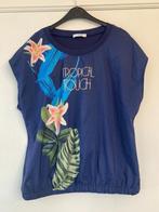 Bloes 'tropical touch' - Vila Joy - XL, Kleding | Dames, Blauw, Maat 46/48 (XL) of groter, Ophalen of Verzenden, Gedragen