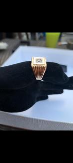 Bague en or 18k  8,15g taille 59, Handtassen en Accessoires, Ringen, Ophalen, Gebruikt, Goud, Goud
