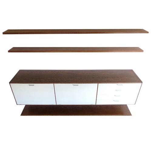 Vintage Pastoe design wandsysteem van Cees Braakman, Huis en Inrichting, Kasten | Wandmeubels, Zo goed als nieuw, Met lade(s)