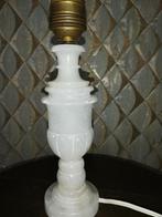 Vintage lampenvoet albast, Ophalen of Verzenden