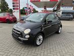 Fiat 500 1200 Benzine Cabrio! Showroom Staat!, Stof, 4 cilinders, Cabriolet, Zwart
