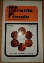 Les parents et l'école - Petit livre rouge des écoliers 1972, Collections, Utilisé, Enlèvement ou Envoi