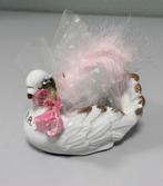 Figurine de cygne ou de colombe en porcelaine 14 cm de long, Enlèvement ou Envoi, Comme neuf, Animal