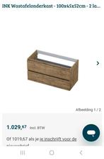 Badkamermeubel met wasbak, Ophalen