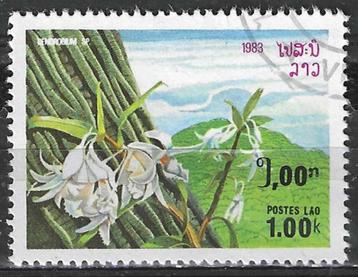 Laos 1983 - Yvert 481 - Wilde bloemen - Dendrobium sp. (ST) beschikbaar voor biedingen