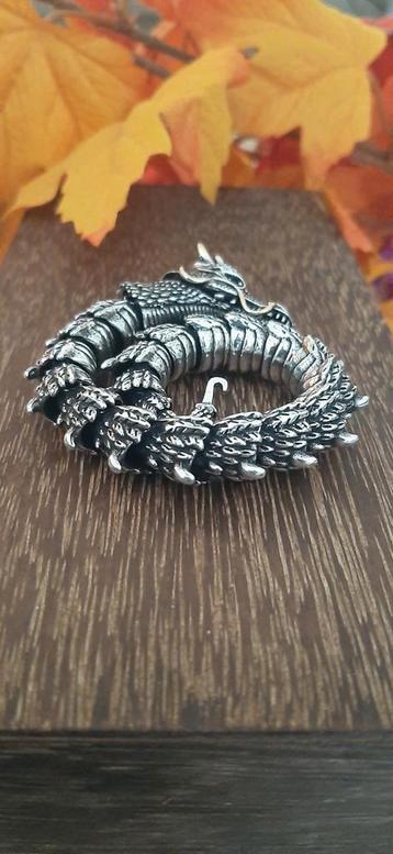 Bracelet dragon intelligent tridimensionnel 3D articulé 