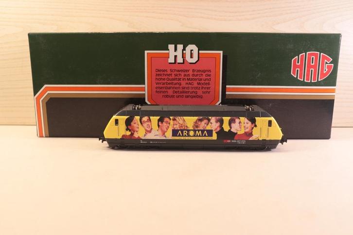 HAG 280 Re460 "Mcdonalds Restaurant" - 1/87 H0 AC, Hobby en Vrije tijd, Modeltreinen | H0, Zo goed als nieuw, Locomotief, Wisselstroom