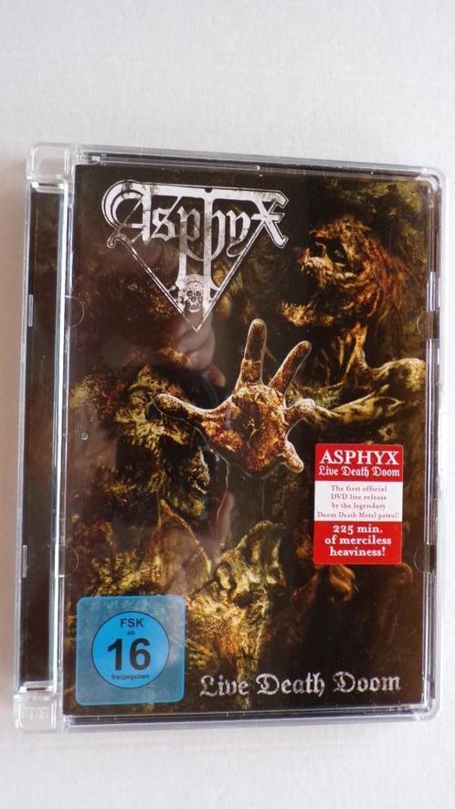ASPHYX - Live death doom (DVD), Cd's en Dvd's, Dvd's | Muziek en Concerten, Zo goed als nieuw, Muziek en Concerten, Alle leeftijden