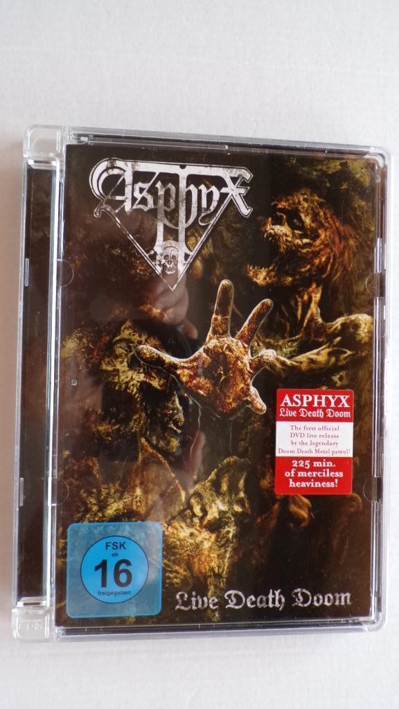 ASPHYX - Live death doom (DVD), Cd's en Dvd's, Dvd's | Muziek en Concerten, Zo goed als nieuw, Muziek en Concerten, Alle leeftijden