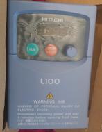 Nieuwe Hitachi L100 frequentieregelaar, Ophalen