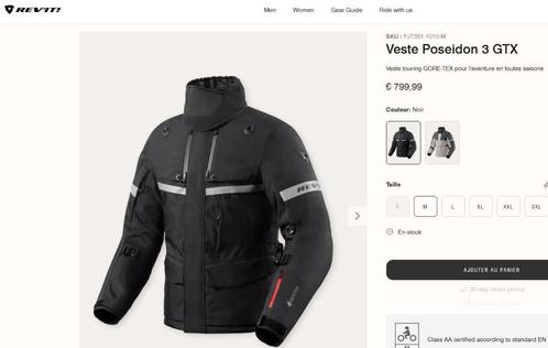 JASJE RE'VIT! man M. - Aftrekbare btw, Motoren, Kleding | Motorkleding, Overige typen, Heren, Ophalen of Verzenden