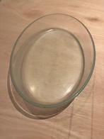 Plat à gratin, Maison & Meubles, Enlèvement ou Envoi, Utilisé, Ovale, Verre