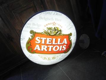 Stella Artois dubbelzijdige lichtreclame beschikbaar voor biedingen