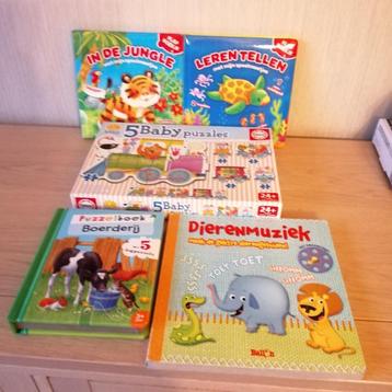 2 puzzels en 3 boekjes  + 2 jaar beschikbaar voor biedingen
