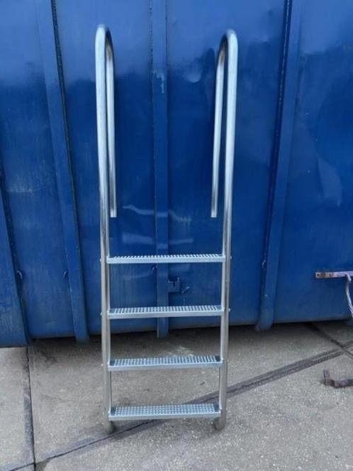 2291. Rvs zwembadtrap / zwembad trap, Tuin en Terras, Zwembad-toebehoren, Gebruikt, Ophalen