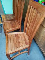 Stoelen teak 8 stuks, Ophalen, Gebruikt, Overige kleuren, Teak eetkamerstoelen