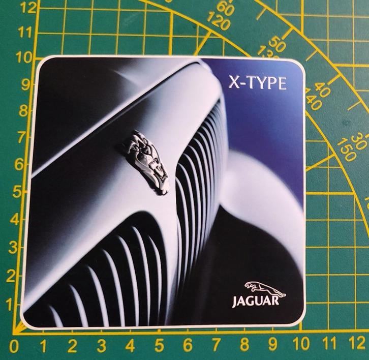 Sticker Jaguar X-type, Collections, Autocollants, Enlèvement ou Envoi