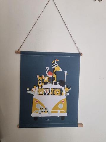 Kussens en doek safari kinderkamer beschikbaar voor biedingen