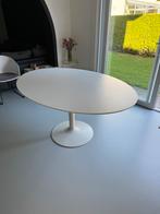 Ovale eettafel - vintage look, Huis en Inrichting, Tafels | Eettafels, Ophalen, Zo goed als nieuw