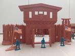fort plastic speelgoed cowboys en indianen, Antiek en Kunst, Antiek | Speelgoed, Ophalen of Verzenden