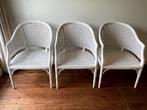 Vintage rotan faux bamboo Giorgetti fauteuils, stoel, zetel, Ophalen