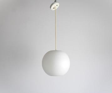 vintage matte opalinelamp, '60  beschikbaar voor biedingen