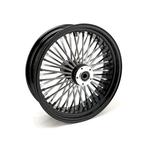 Fat spokes achterwiel zwart 5.50 x 18 02-07 Touring/Vrod, Motoren, Onderdelen | Harley-Davidson, Ophalen, Petroleumhavenweg 26