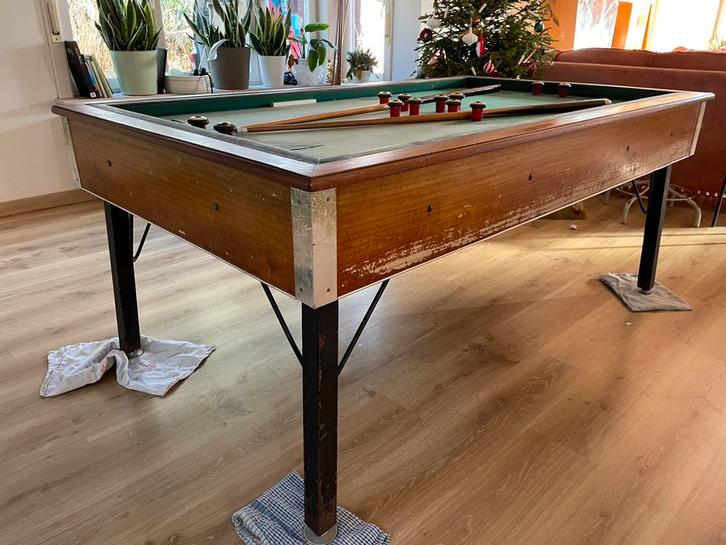 Toppenbiljard, Sports & Fitness, Billards & Billards américains, Utilisé, Autres types, Enlèvement