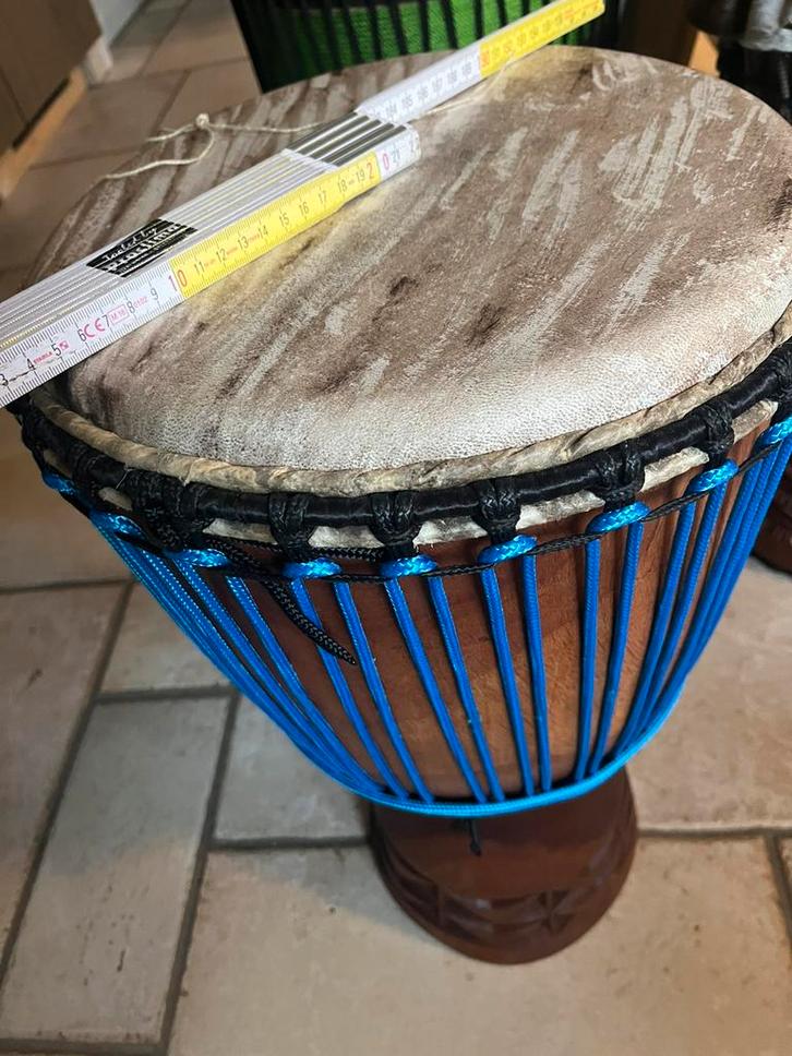 Djembe, Muziek en Instrumenten, Percussie, Zo goed als nieuw, Ophalen