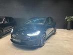 Tesla MODEL X LONG RANGE AWD FULL OPTION LR AWD, Auto's, Tesla, Automaat, Model X, Stof, Zwart