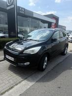 Ford Kuga 2013, Auto's, Zwart, Leder en Stof, Zwart, Bedrijf