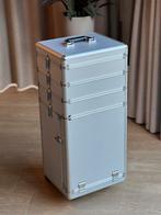 Beauty case / manicure trolley, Handtassen en Accessoires, Beautycases, Ophalen, Gebruikt, Grijs