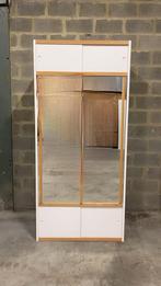 KewLox blanc avec portes en miroir, Maison & Meubles, Enlèvement, Comme neuf