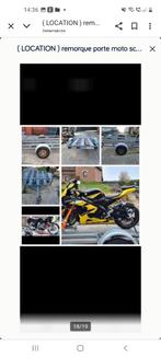 Remorque moto ou quad ( LOCATION  ), Enlèvement, Comme neuf