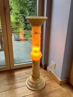 Lichtgevende sokkel uit albast, Ophalen, Gebruikt