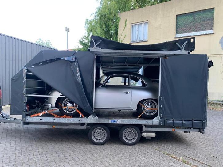 gesloten auto aanhangwagen met mover, Auto diversen, Aanhangers en Bagagewagens, Zo goed als nieuw, Ophalen