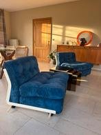 Paire de fauteuils vintage amanta, Maison & Meubles, Enlèvement, Comme neuf