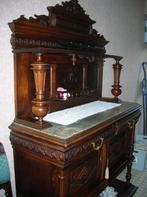 antieke halkast met marmeren blad, Ophalen