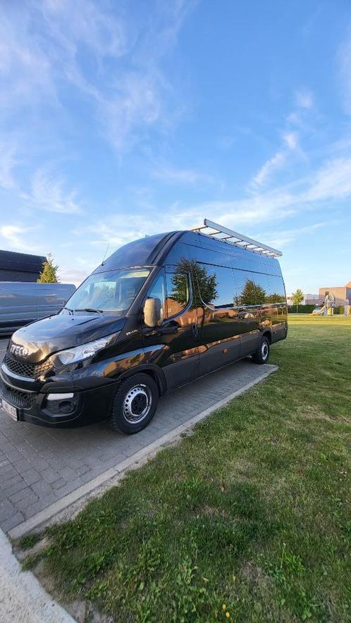 Iveco daily 3l diesel, Auto's, Bestelwagens en Lichte vracht, Particulier, Cruise Control, Iveco, Diesel, Handgeschakeld, Zwart