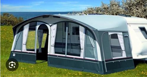voortent caravan Brand, Caravans en Kamperen, Voortenten en Luifels, Zo goed als nieuw, Ophalen