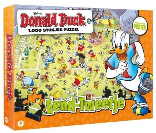 Donald Duck Puzzel - 1000 stukjes - Eend-Tweetjes, Hobby & Loisirs créatifs, Sport cérébral & Puzzles, Neuf, Puzzle, 500 à 1500 pièces