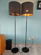 IKEA NYMÖ / SKAFTET vloerlamp - Zwart - 2 stuks, Utilisé, Modern, Tissus, 150 à 200 cm