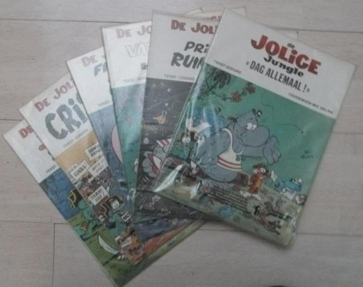 strips De Jolige Jungle, Boeken, Stripverhalen, Ophalen of Verzenden