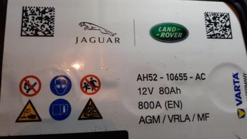 Jaguar batterij 12V 80Ah START-STOP beschikbaar voor biedingen
