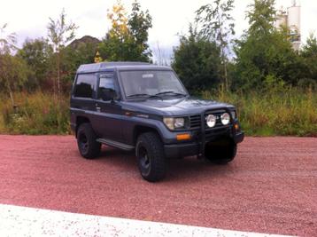 Nederlands kenteken Toyota landcruiser 1992 oldtimer 2,4 TD beschikbaar voor biedingen