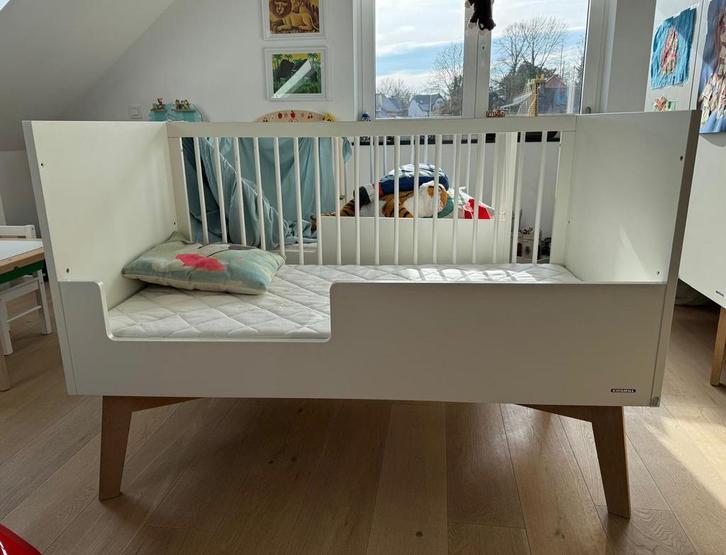 Kindermolen (140 x 70 cm), Kinderen en Baby's, Kinderkamer | Bedden, Gebruikt, 140 tot 160 cm, 70 tot 85 cm, Matras, Ophalen