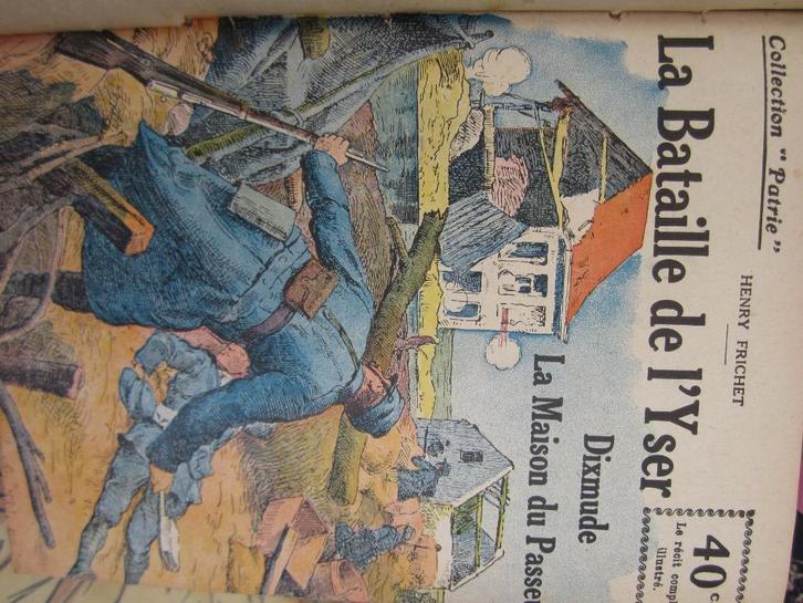 La Collection "PATRIE" 1914-1918 . Complet, Boeken, Oorlog en Militair, Gelezen, Landmacht, Voor 1940, Ophalen of Verzenden