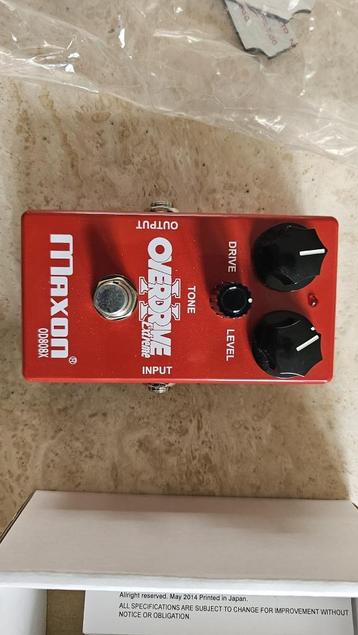 Maxon OD808X, Musique & Instruments, Effets, Enlèvement ou Envoi, Neuf, Distortion, Overdrive ou Fuzz
